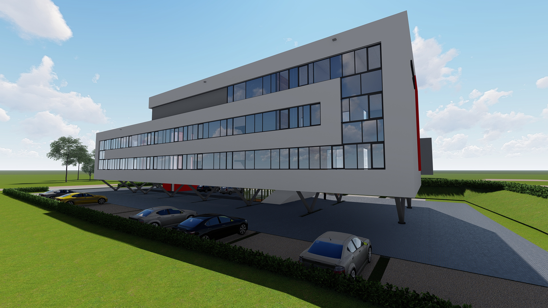 Nieuwbouw bedrijfspand Roermond