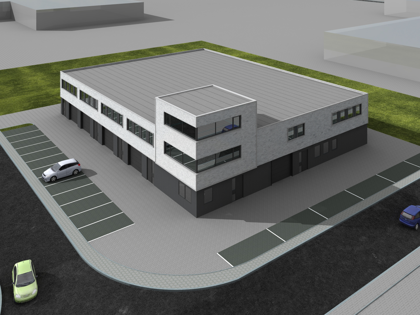 Nieuwbouw bedrijfspand Kesteren